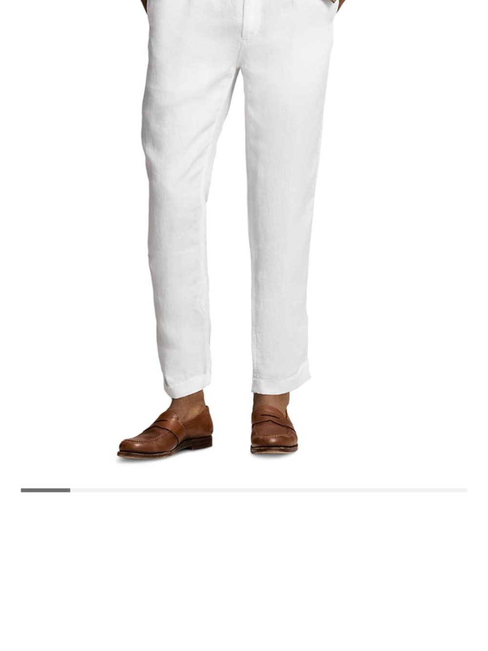 Saks Fifth Avenue  Drawstring Linen Pants